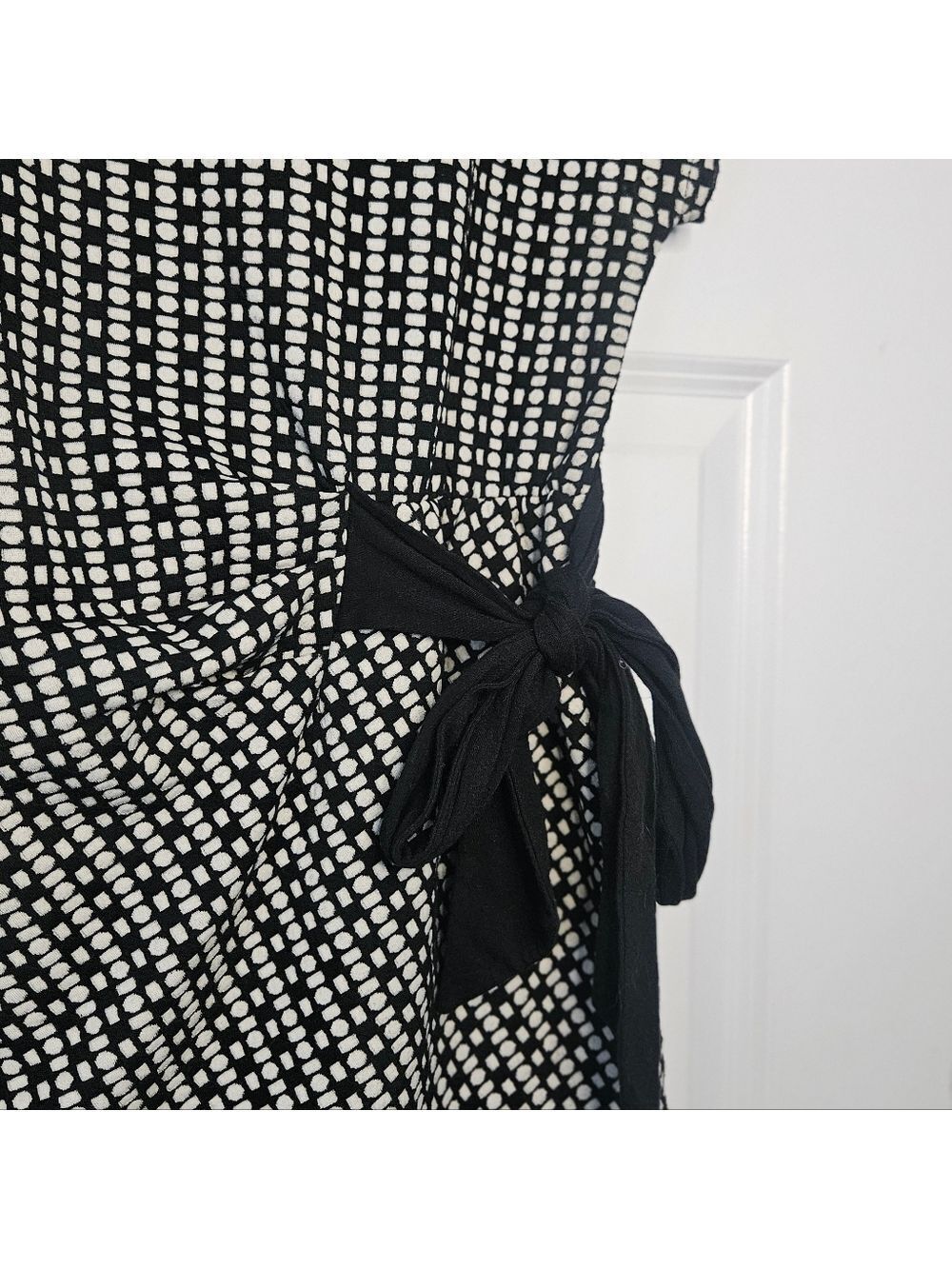 Anthropologie Saturday Sunday Isabel Side Bow Tie Knit Winter Dress XS - Picture 4 of 7